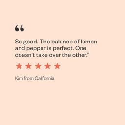 Organic Lemon Pepper Zing