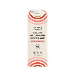 Organic Macadamia Beverage, Unsweetened Original