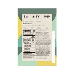 Organic Minty Ginger Detox Green Tea Supplement