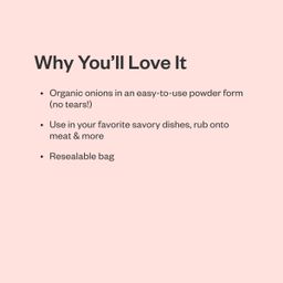 Organic Onion Powder