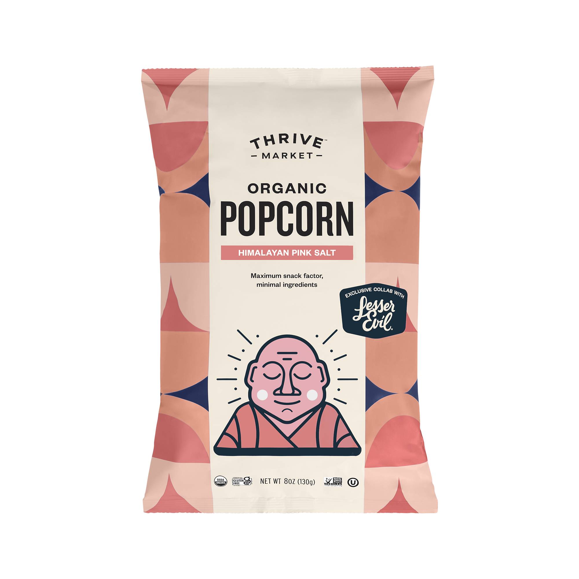 Organic Popcorn, Himalayan Pink Salt, Value Size