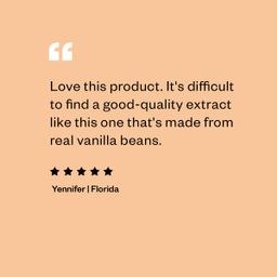 Organic Pure Vanilla Extract