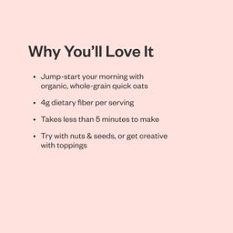 Organic Quick Oats, Original