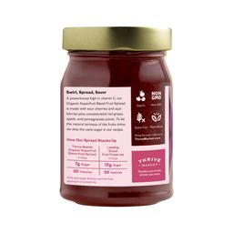 Organic Raspberry Fruit Spread