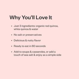 Organic Red & White Quinoa