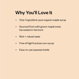 Organic Robust Maple Syrup, Grade A