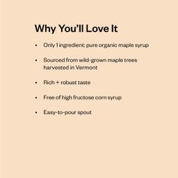 Organic Robust Maple Syrup, Grade A