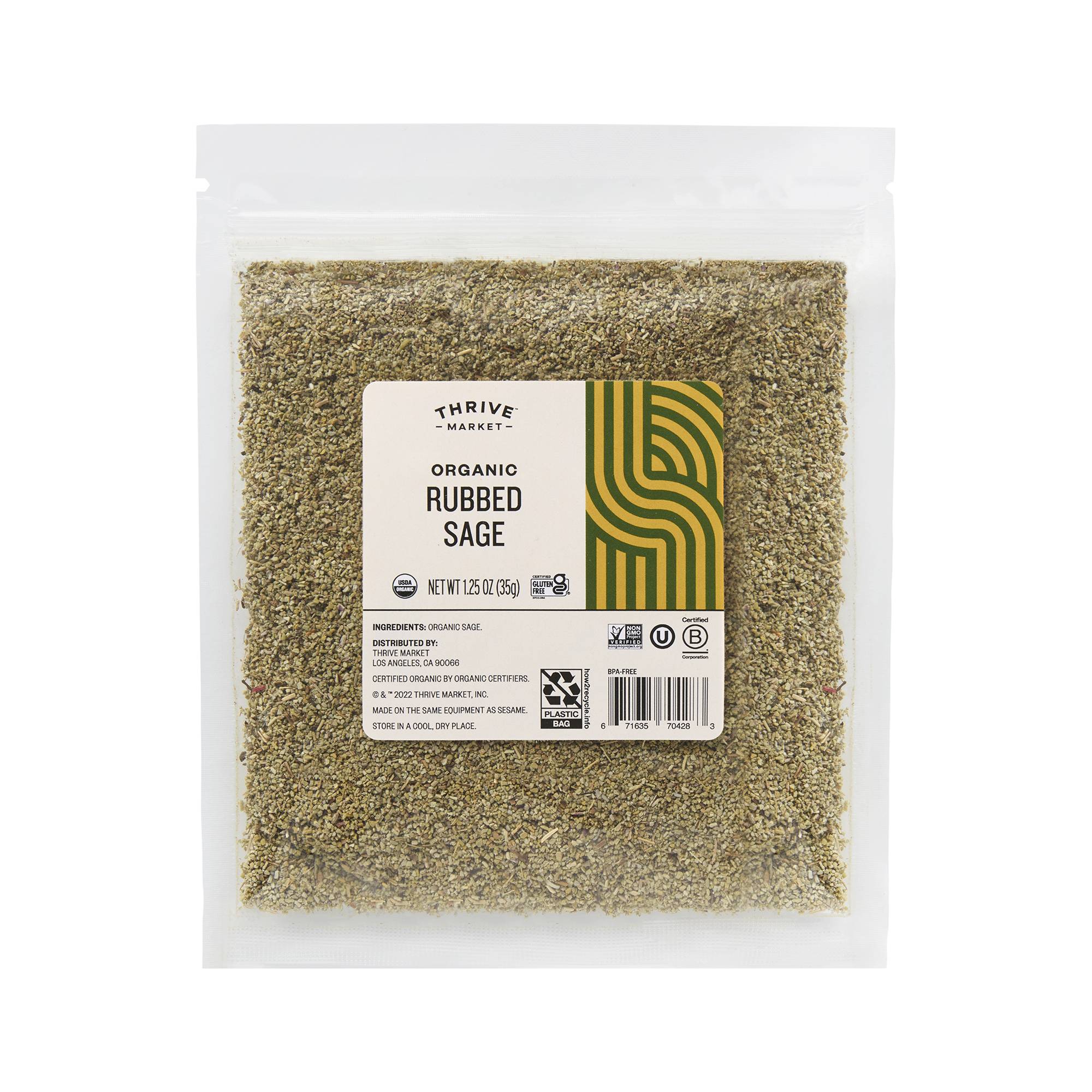 Organic Rubbed Sage