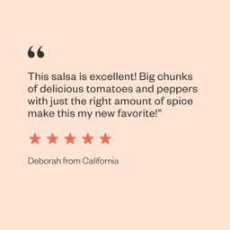 Organic Salsa, Medium