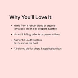 Organic Salsa, Mild
