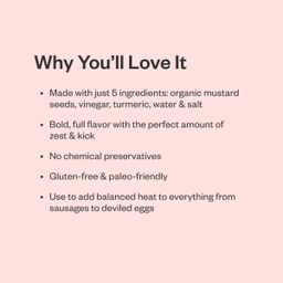 Organic Spicy Brown Mustard