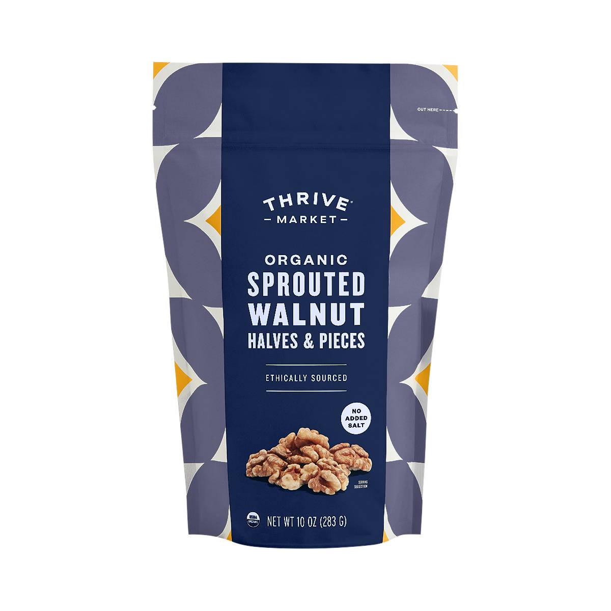 Organic Sprouted Walnut Halves & Pieces