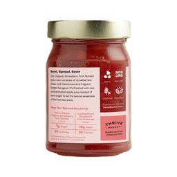 Organic Strawberry Fruit Spread