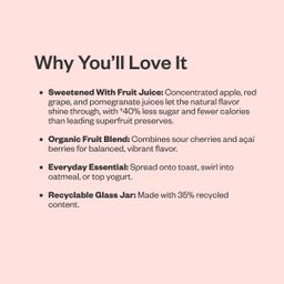 Organic Superfruit Blend Fruit Spread