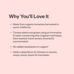 Organic Tomato Paste