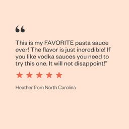 Organic Vodka Sauce