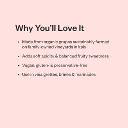 Organic White Wine Vinegar