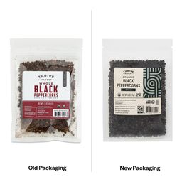 Organic Whole Black Peppercorns