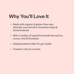 Organic Whole-Grain Granola, Double Dark Chocolate Chip