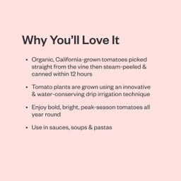 Organic Whole Peeled Tomatoes
