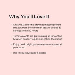 Organic Whole Peeled Tomatoes