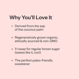 Regeneratively Grown Organic Brown Coconut Sugar