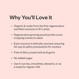 Regeneratively Grown Organic Coconut Milk, Regular