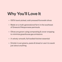 Regeneratively Grown Organic Extra Virgin Olive Oil