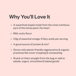 Regeneratively Grown Organic Hemp Seed Hearts