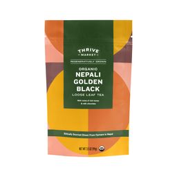 Regeneratively Grown Organic Nepali Golden Black Loose Leaf Tea