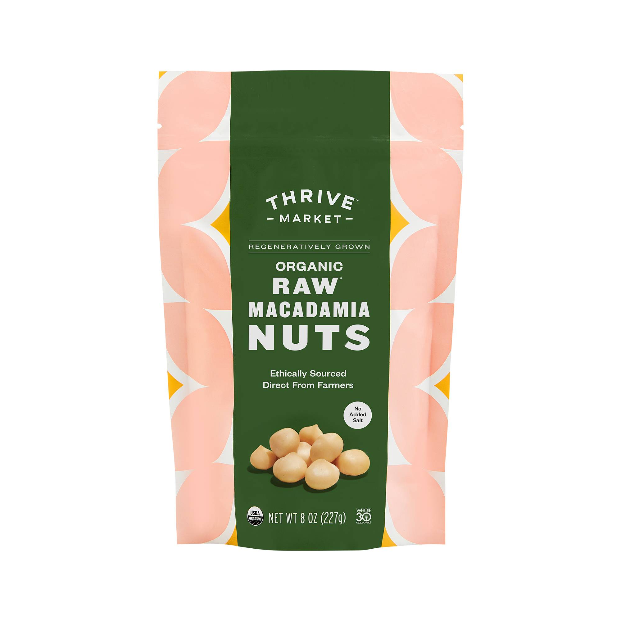 Regeneratively Grown Organic Raw Macadamia Nuts