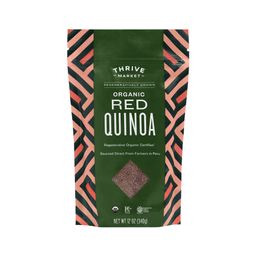 Regeneratively Grown Organic Red Quinoa