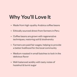 Roasted Hazelnut Coffee, Regeneratively Grown Organic, Ground