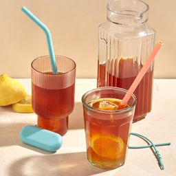 Silicone Straw Set