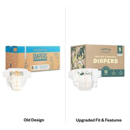 Value Size Ultra Soft & Absorbent Diapers, Size 5
