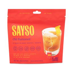 Non-Alcoholic Cocktail Sachets Mixer, Old Fashioned