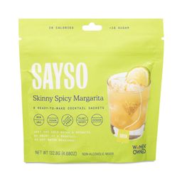 Non-Alcoholic Cocktail Sachets Mixer, Skinny Spicy Margarita