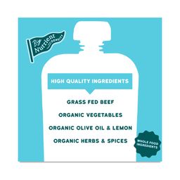 Baby Food Pouches, Beef Kebab