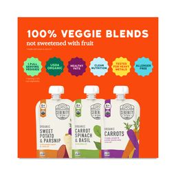 Baby Food Pouches, Garden Veggies Variety Pack