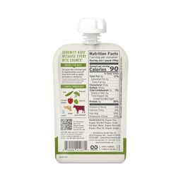 Grass Fed Beef with Organic Ginger, Red Pepper, Broccoli & Peas Baby Food