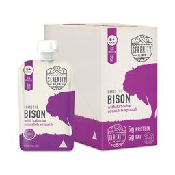 Grass Fed Bison with Organic Kabocha Squash & Spinach Baby Food