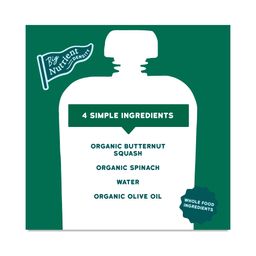 Organic Butternut Squash & Spinach with Olive Oil Baby Food