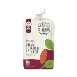 Organic Sweet Potato & Spinach with Olive Oil Baby Food
