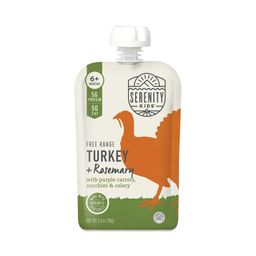 Pasture Raised Turkey with Carrots, Zucchini & Rosemary Baby Food