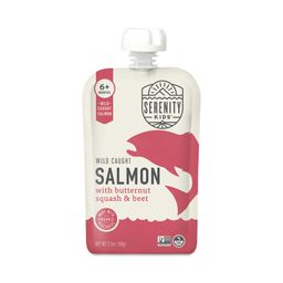 Wild Caught Salmon with Organic Butternut Squash & Beet Baby Food
