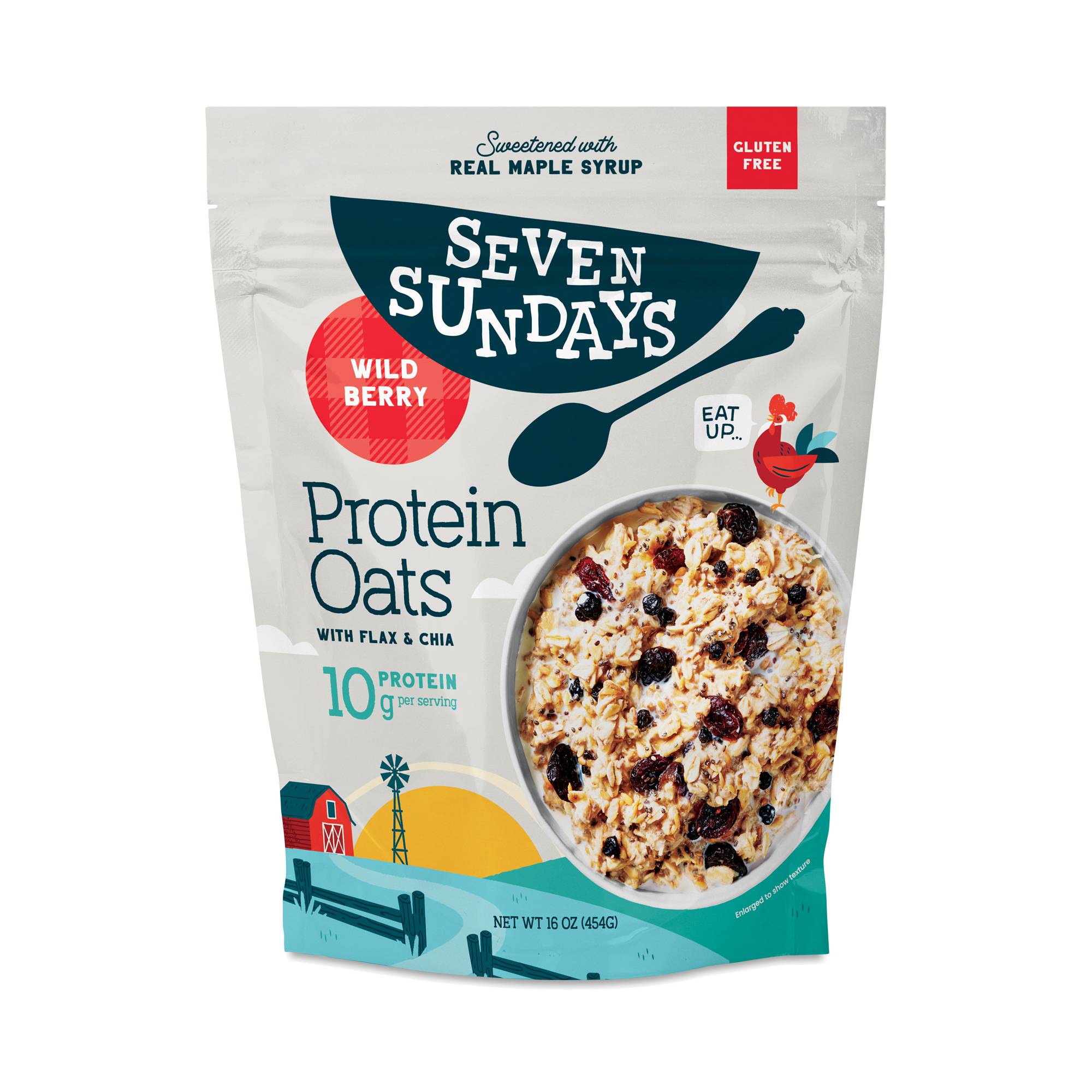 Protein Oats, Wildberry