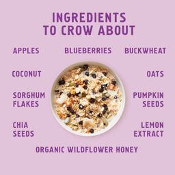 Wild & Free Muesli, Blueberry Chia Buckwheat