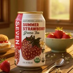 Summer Strawberry Green Tea
