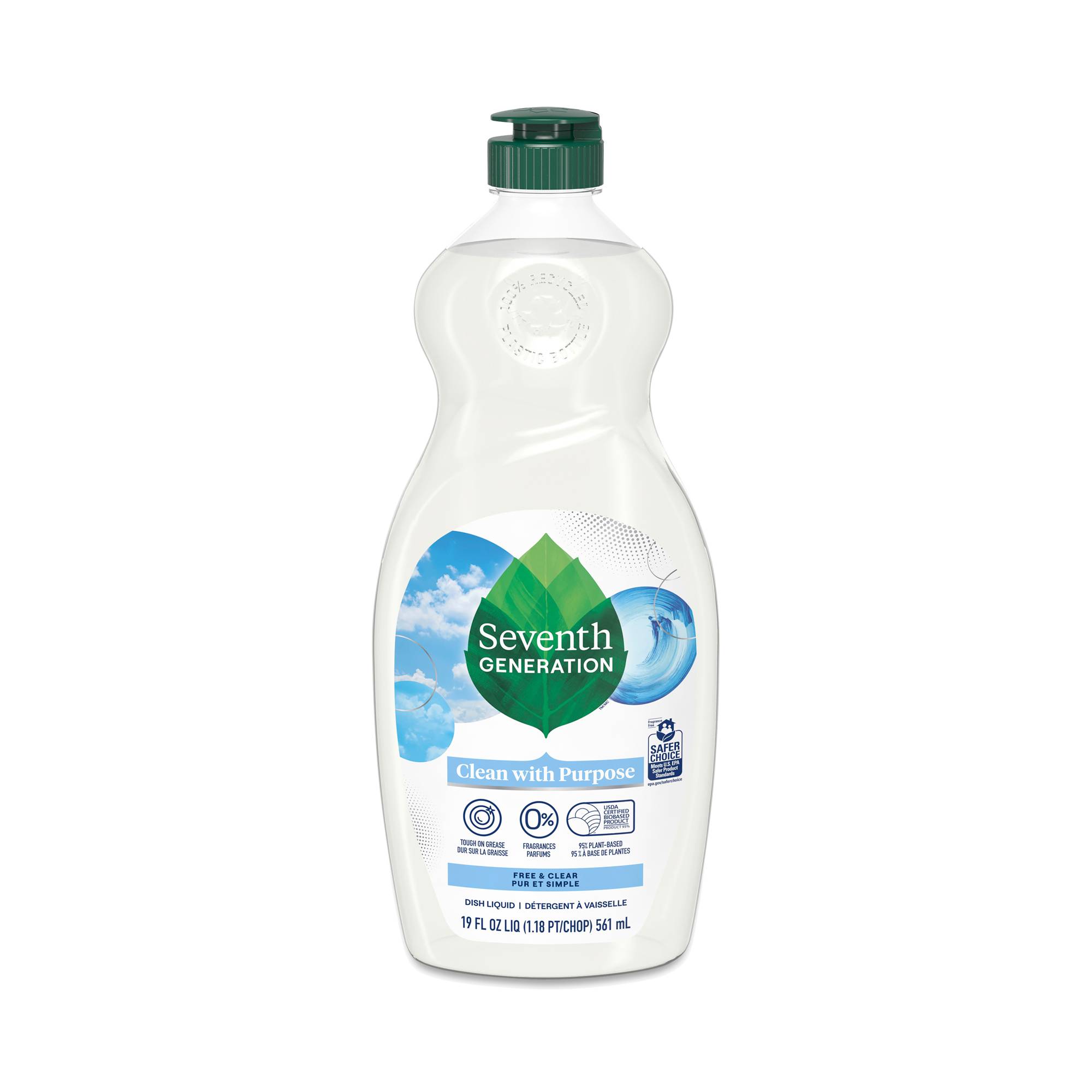 Dish Liquid Soap, Free & Clear