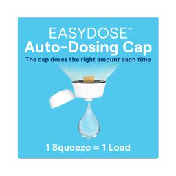 EasyDose Ultra Concentrated Laundry Detergent, Free & Clear